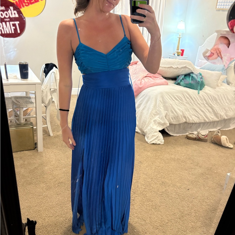 Express Blue Maxi Dress